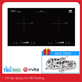 Bếp đôi điện từ cap cấp Thái Lan Iruka I22 - Hàng chính hãng