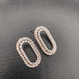 Bông Tai/Khuyên Tai Nữ Thời Trang Cá Tính Sang Trọng Màu Rose Gold