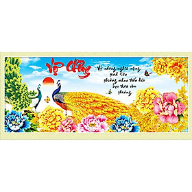 Mua Tranh đính đá Vợ chồng 106x50cm - chưa đính