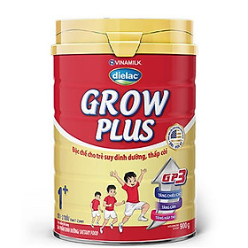 HỘP SỮA BỘT VINAMILK DIELAC GROW PLUS 1+ 900G CHO TRẺ TỪ 1 - 2 TUỔI