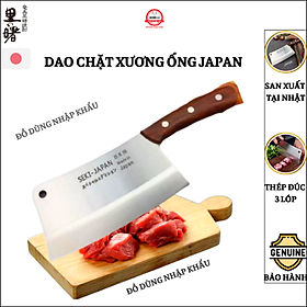 Mua Dao chặt xương ống SEEKII cao cấp NHẠT BẢN bằng thép trắng đúc nguyên khối chống gỉ