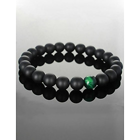 Onyx Mix Đá Opal Pakistan Tự Nhiên 8MM Vòng Tay Gembank