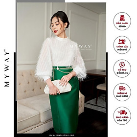 Áo Sơ Mi Nữ MY WAY Tay Bồng Sang Trọng 5MA0765