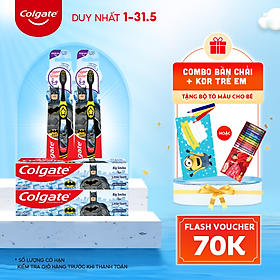 Bộ 2 kem đánh răng 40g và bàn chải Colgate cho trẻ em Batman