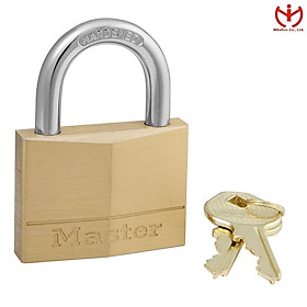 Ổ Khóa Master Lock 150 EURD Thân Đồng Rộng 50mm 2 Chìa Răng Cưa - MSOFT