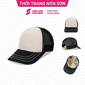 ƯU ĐÃI - Mũ kết lưỡi trai nam nữ NÓN SƠN chính hãng MC026-KM1P