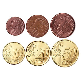 Mua Bộ xu Euro 6 viên sưu tầm
