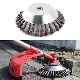 Mua Chổi sắt gắn máy cắt cỏ đánh cỏ  chà cọ rêu mốc  sân vườn  rỉ sét