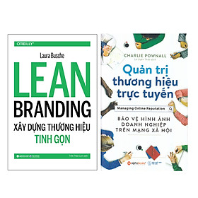 Combo Sách : Learn Branding - Xây Dựng Thương Hiệu Tinh Gọn + Quản Trị Thương Hiệu Trực Tuyến