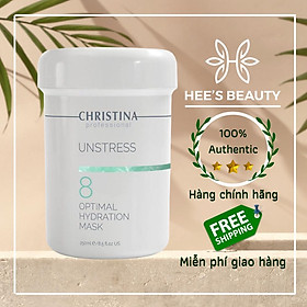 Mặt nạ dưỡng ẩm phục hồi Optimal Hydration Mask Unstress Christina- Hee's Beauty Skincare