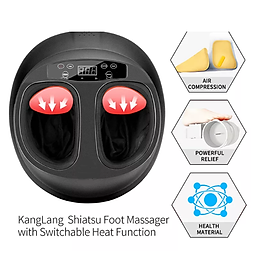 Máy Massage Chân - Massage Lòng Bàn Chân, Ngón Chân - Máy Massage Sử Dụng Con Lăn Và Áp Suất Khí