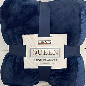 Chăn lông cừu KirkLand Plush Blanket Queen 248 x 233cm của Mỹ - Mẫu mới
