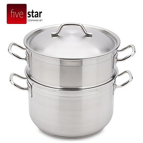 Mua Bộ Nồi Xửng Hấp Nắp Inox Fivestar 28cm ST28-3D - Hàng Chính Hãng
