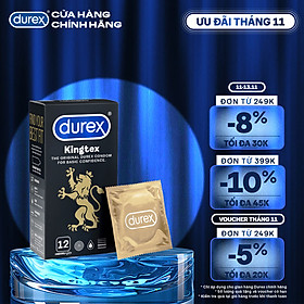 Bao cao su Durex Kingtex 12 bao