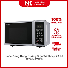 Mua Lò Vi Sóng Dòng Nướng Điện Tử Sharp R-G372VN-S (23L) - Hàng chính hãng