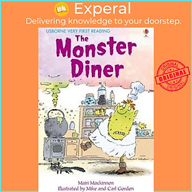 Sách - The Monster Diner by Mairi Mackinnon (UK edition, hardcover)