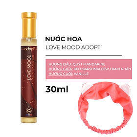 Nước Hoa Nữ Adopt' Love Mood 30ML Hương Thơm Ngọt Ngào Sang Trọng, Tặng Kèm Băng Đô Thời Trang