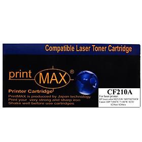 Hộp mực in Laser màu Vàng PrintMAX dành cho máy HP CF210A - Canon 331Y – Hàng Chính Hãng