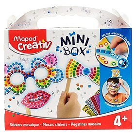 Đồ Chơi Thủ Công Khảm Stickers Mini Box - Maped Creative 907015 - Mosaic Stickers