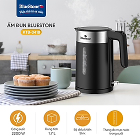 Mua Ấm Đun Siêu Tốc BlueStone KTB-3418 1.7 Lít 1850-2200W - Hàng Chính Hãng