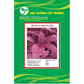 Hạt giống rau dền đỏ lá nhọn ( lá liễu ) KNS3246 - Gói 20gram
