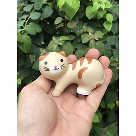 Mua BỘ TRANG TRÍ GỐM SỨ DÁNG MÈO MINI DECOR GÓC LÀM VIỆC KHÔNG GIAN THƯ GIÃN