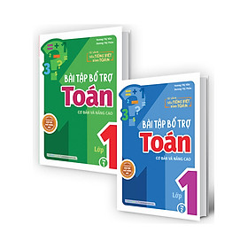 Bài Tập Bổ Trợ Toán Cơ Bản Và Nâng Cao Lớp 1 (Bộ 2 Cuốn) _MEGA