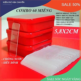 Mua Hộp 60 Miếng Keo Dán Tường 2 Mặt Siêu Dính Loại 1  Miếng Dán Siêu Dính Chịu Lực Chống Nước  Miếng Dán Silicon Siêu Dính