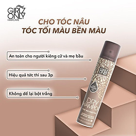 Hình ảnh Review Dầu gội khô Girlz Only Dry Shampoo 200ml