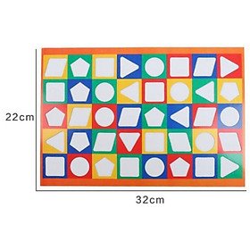 Colorama- Trò chơi tư duy tương tác - nhận diện hình khối và màu sắc cho bé (1378NDH)