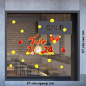 Mua DECAL TRANG TRÍ TẾT 2024 SỐ29