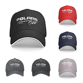 Polaris Logo Nam Mới Mũ Bóng Chày Mũ Chống Nắng Thời Trang Mũ Lưỡi Trai Nam Và Nữ Color: black Size: One Size
