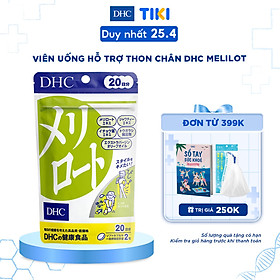 Viên Uống DHC Melilot Hỗ Trợ Thon Chân 20 Ngày (40 Viên)