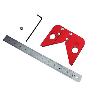 Wood Measuring Scribe Tool Center Point Finder Scriber Center Circle Ruler