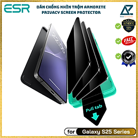 Mua Kính Cường Lực Chống Nhìn Trộm ESR Armorite Privacy Screen Protector UltraFit Kèm Khung Dán Cho Samsung Galaxy S25 Ultra_ Hàng Chính Hãng