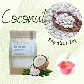 Sáp Wax Lông Sữa Dừa Cao Cấp Premier Full Beauty Hard Wax Beans Coconut