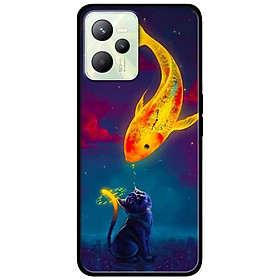 Ốp lưng dành cho Realme C35 - Realme Narzo 50A Prime mẫu Mèo Và Cá