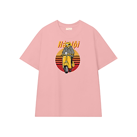 Áo T-shirt TEEHAY Vi vu Hà Nội thun tay lỡ Form rộng Unisex
