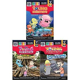 Bộ sách the young scientist - truyện tranh khoa học cho trẻ em - tập 7 - level 1+2+3