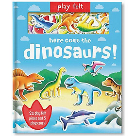 Hình ảnh sách Play Felt Here come the dinosaurs!