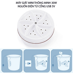 Mua Máy giặt mini thông minh cầm tay 30W-5V  giặt đồ lót  vớ  quần áo trẻ em