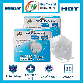 Khẩu trang TW N95 5 lớp kháng khuẩn, chống bụi mịn