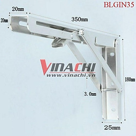 Mua Bản lề gấp thông minh 35cm bộ 2 chiếc tải  trọng 60kg