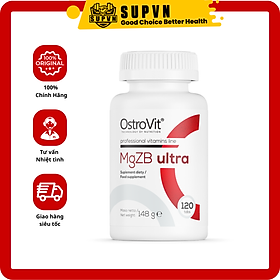 ZMA Ostrovit MgZB Ultra 90 - 120 viên - Hỗ trợ tăng Test, bổ sung Vitamin giúp tăng cường sức mạnh và hệ miễn dịch