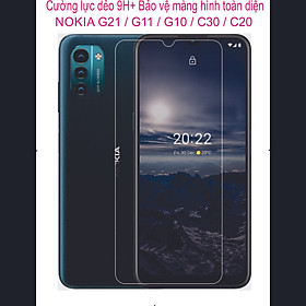 Mua Cường lực dẻo 9h+ Dành cho NOKIA G21 / G11 / G10 / C30 / C20 Bảo vệ màng hình chống va đập  trầy xước toàn diện