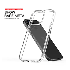 Ốp lưng dành cho iPhone 14 Pro Max chính hãng Likgus trong suốt, chống sốc, chống ố - hàng chính hãng