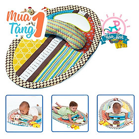 Đồ chơi cho trẻ sơ sinh - Thảm chơi tập nằm sấp - Tummy Time giúp bé cứng cổ, phát triển cơ tay, nhanh biết trườn bò