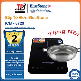 Mua Bếp Từ Bluestone ICB-6729   Công Suất 2000W   Mặt Kính Ceramic   Bảo Hành Điện Tử 2 Năm   Hàng Chính Hãng