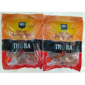 Combo 2 Gói Bò Khô Thu Ba xé sợi (200g) đồ ăn vặt
