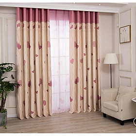 Mua Rèm cửa trái tim xinh nhiều kích thước kèm hình thật